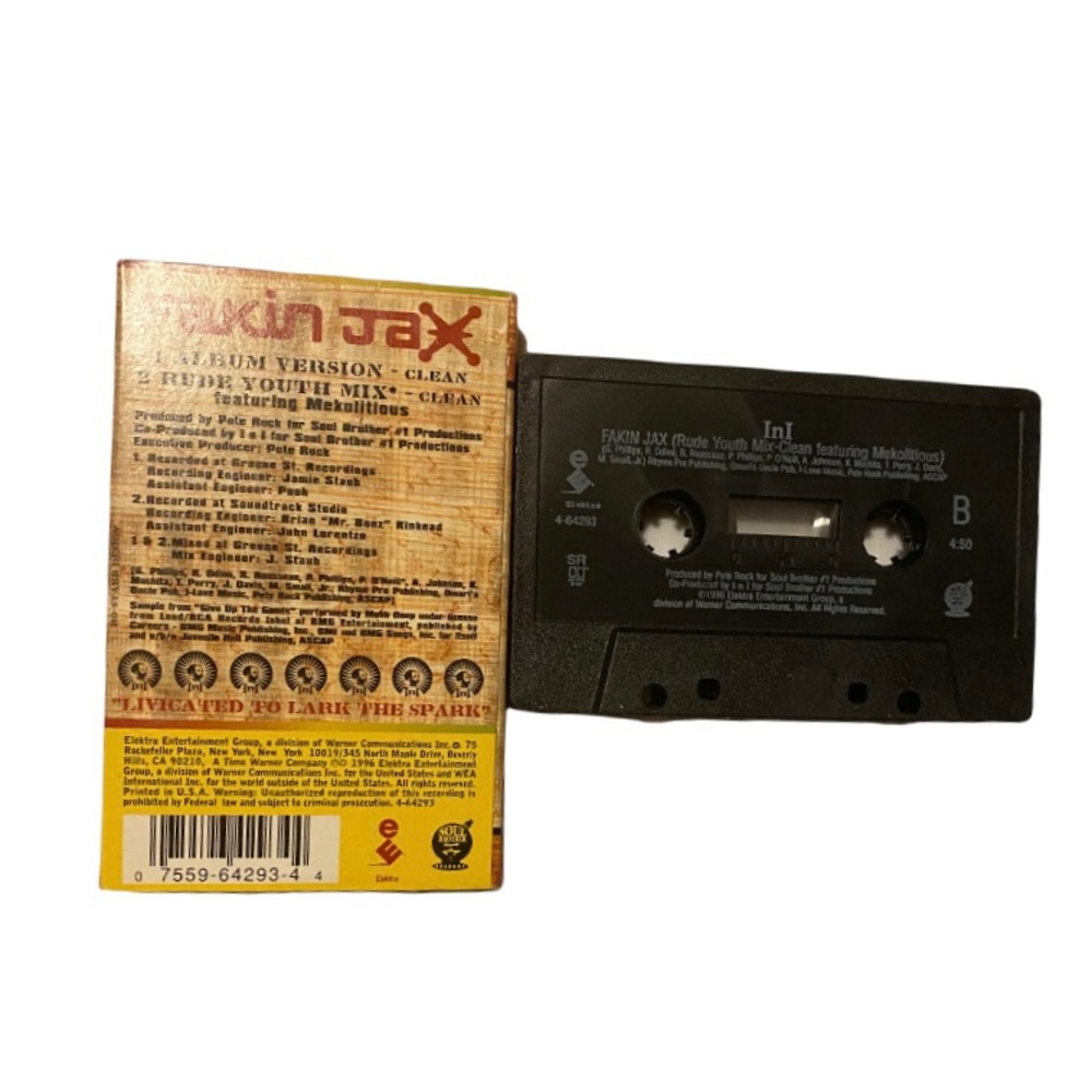 INI – Fakin' Jax Fakin' Jax (Maxi-Single). Vintage 90’s rap single. - Picture 3 of 3